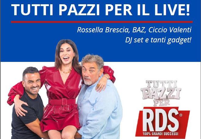 Tutti pazzi per il live by RDS